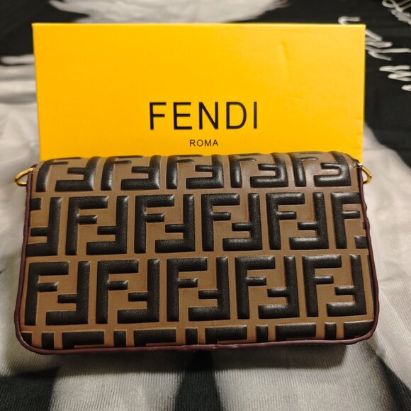 FENDI WALLET ON CHAIN WITH POUCHES - Picture 2 of 9